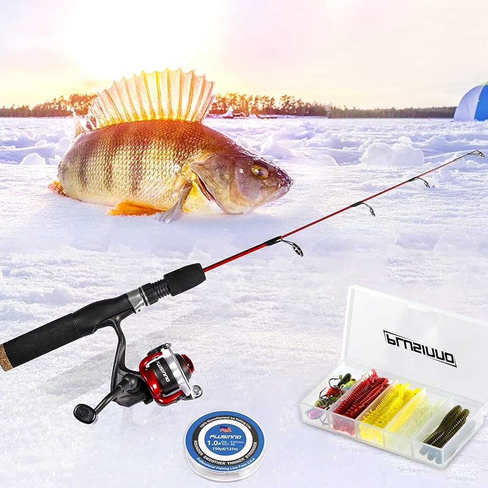 Ice Fishing Rod and Reel