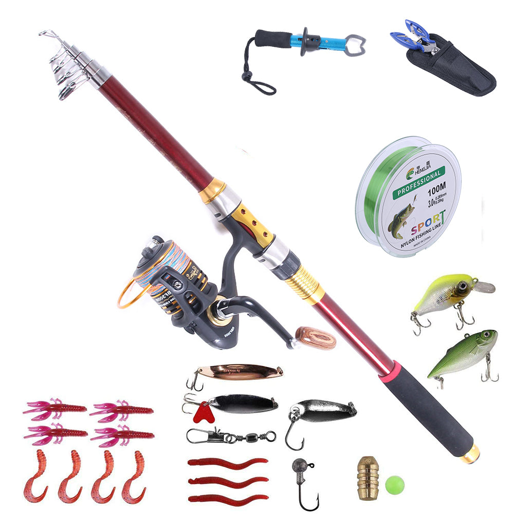 kit of fishing rod