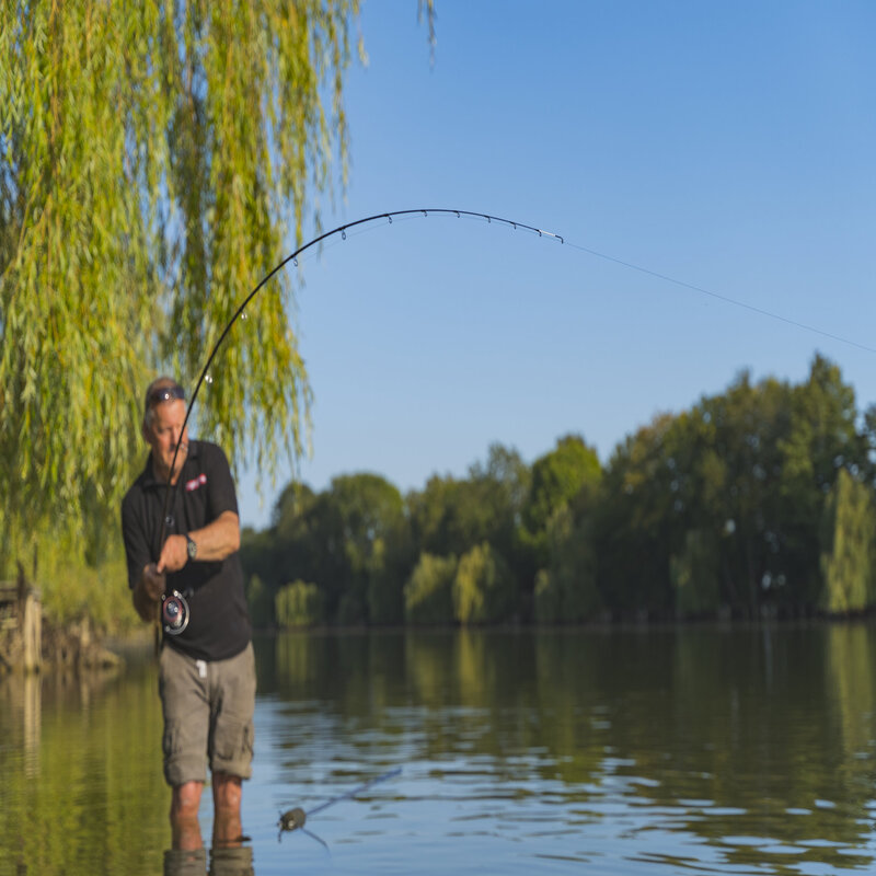 green hell fishing rod