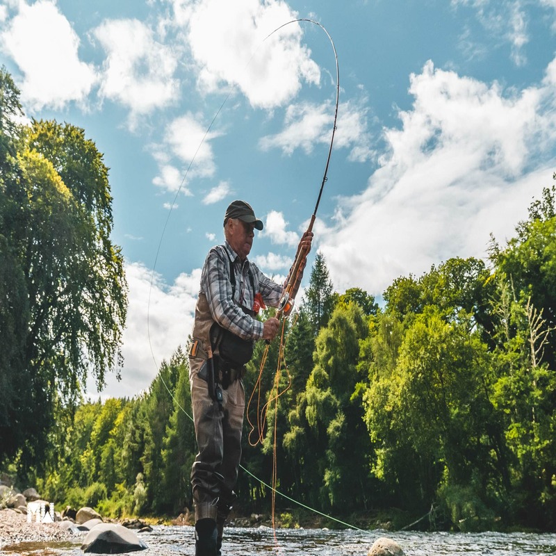 Art of Casting a Fishing Rod