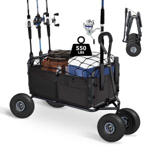 Fishing Wagon with Rod Holders: The Perfect Tool for Anglers